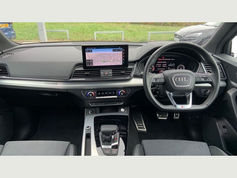 Front view of the Audi Q5, available for car rental