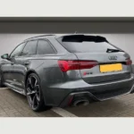 Audi RS6 SPorts car backview