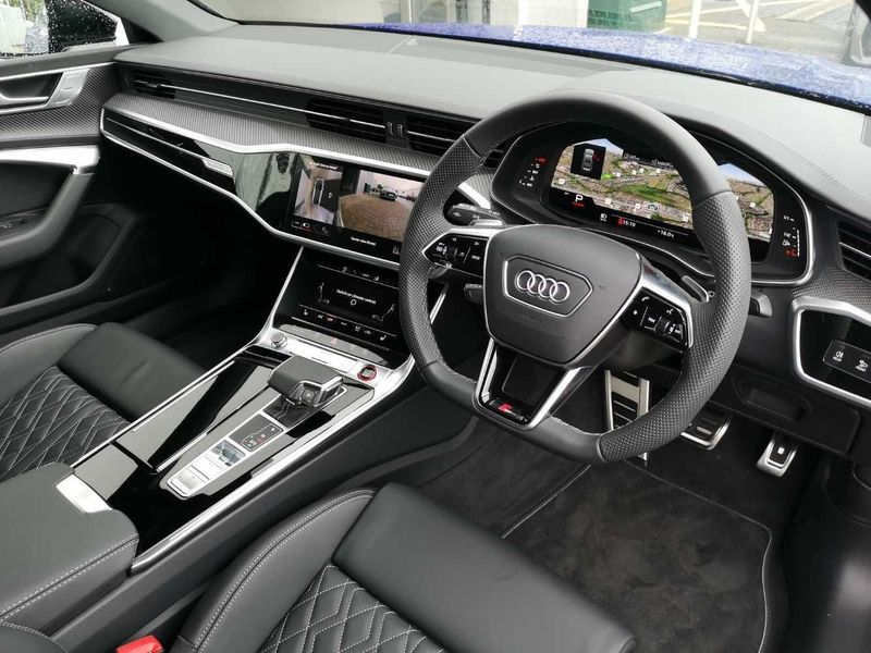 An Audi S7 as a Chauffeured Car