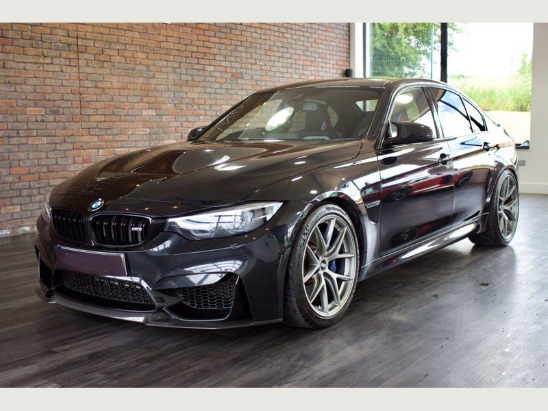 Professional chauffeur service with a BMW M3