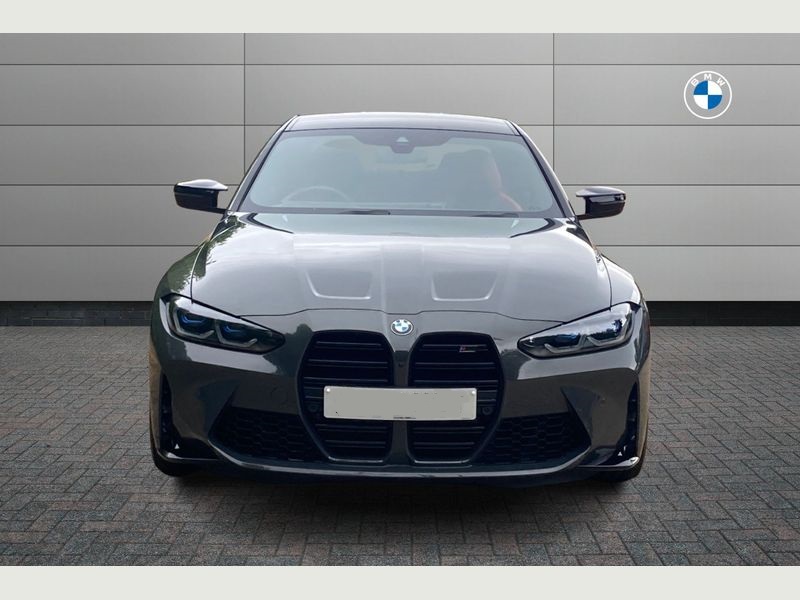 A sleek BMW M4 sports car ready for hire