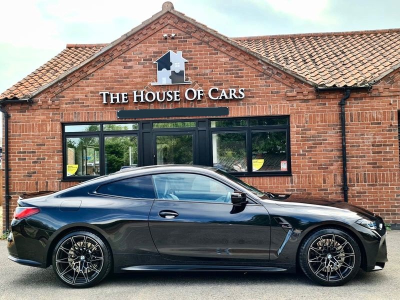 Close-up detail of the BMW M4 Series
