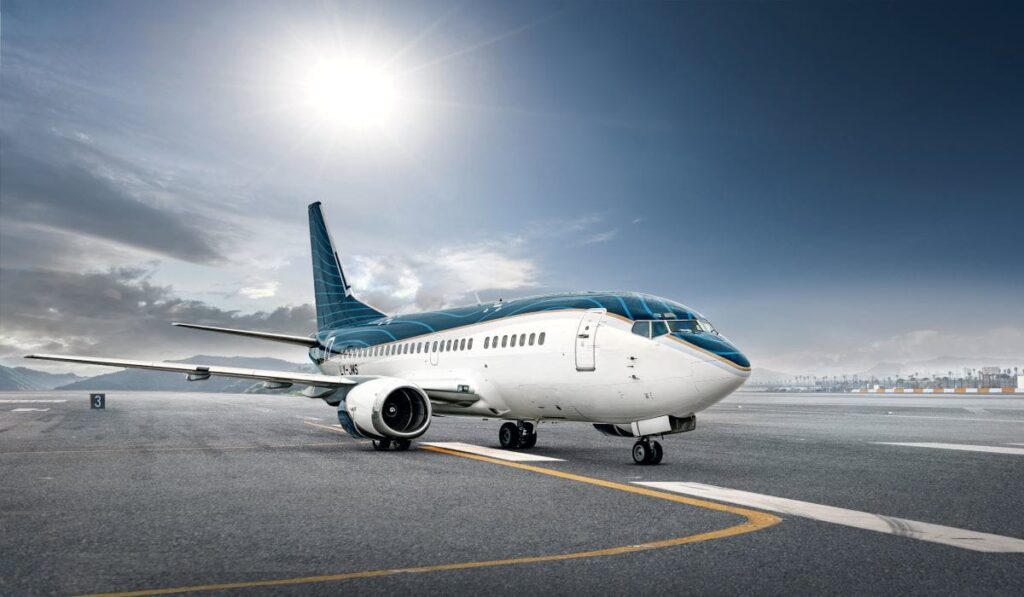 Boeing 737-500 VIP exterior
