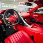 Bugatti Chiron Red Interior