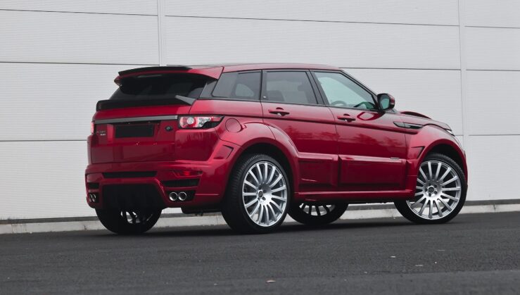 Chauffeur Driven Range Rover Evoque Hire