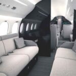 Falcon 7X interior