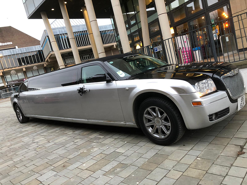 Grey Bentley Limousines Hire