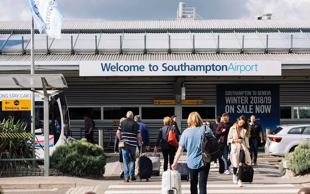 Southampton Airport terminal building exterior