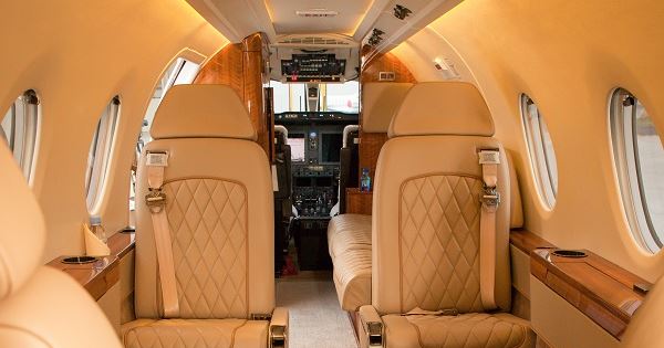 nextant 400 xti interior