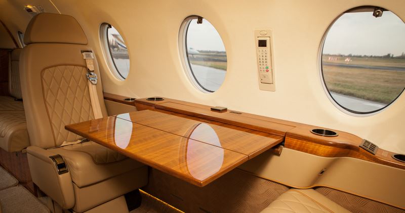 nextant 400 xti plush interior