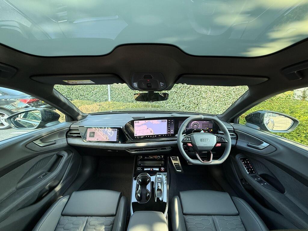 Black Audi RS5 Interior View