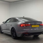 Grey Audi RS5 Hatchback Sideview
