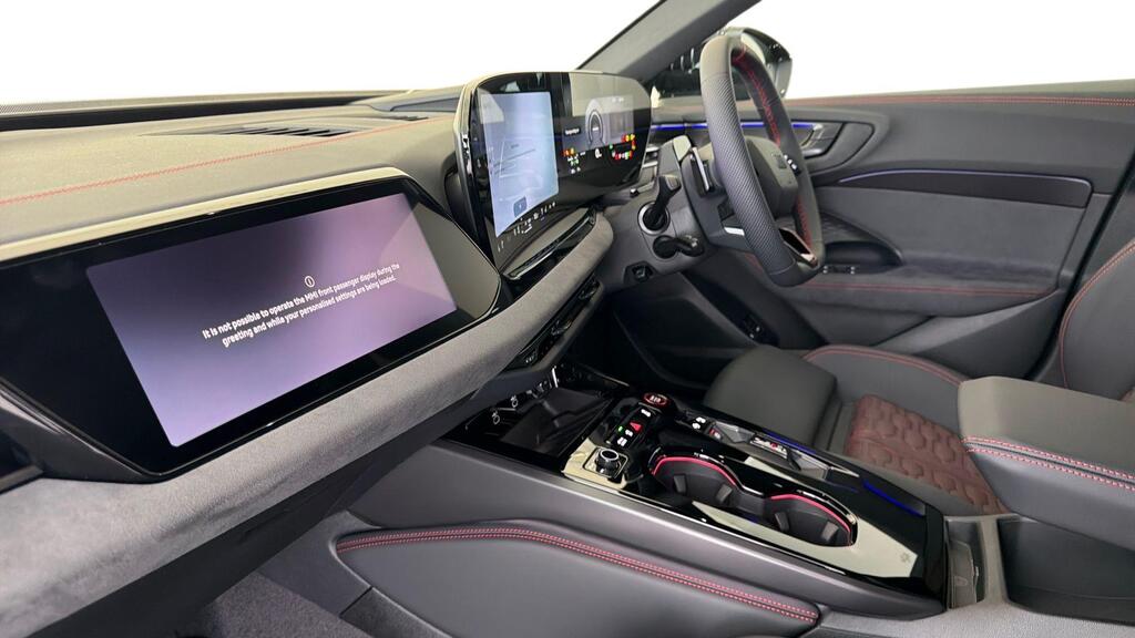 Grey Audi RS5 Interior