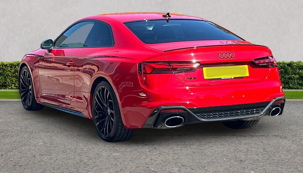 Red Audi RS5 Coupe Car Hire