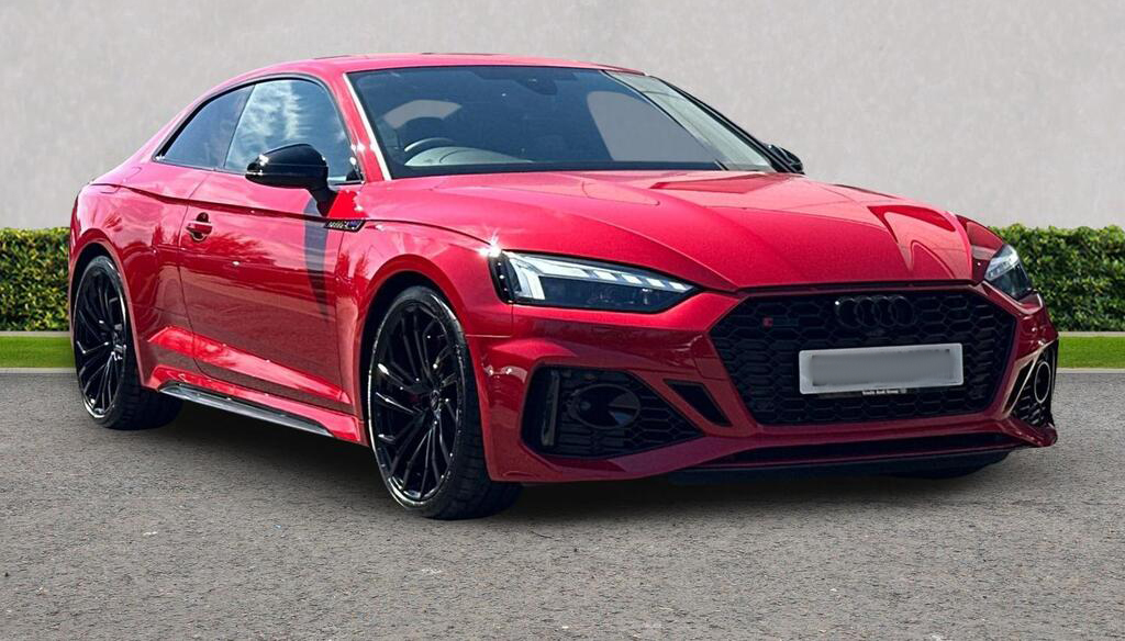 Red Audi RS5 Coupe Performance Car