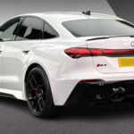 White Audi RS5 Sideview