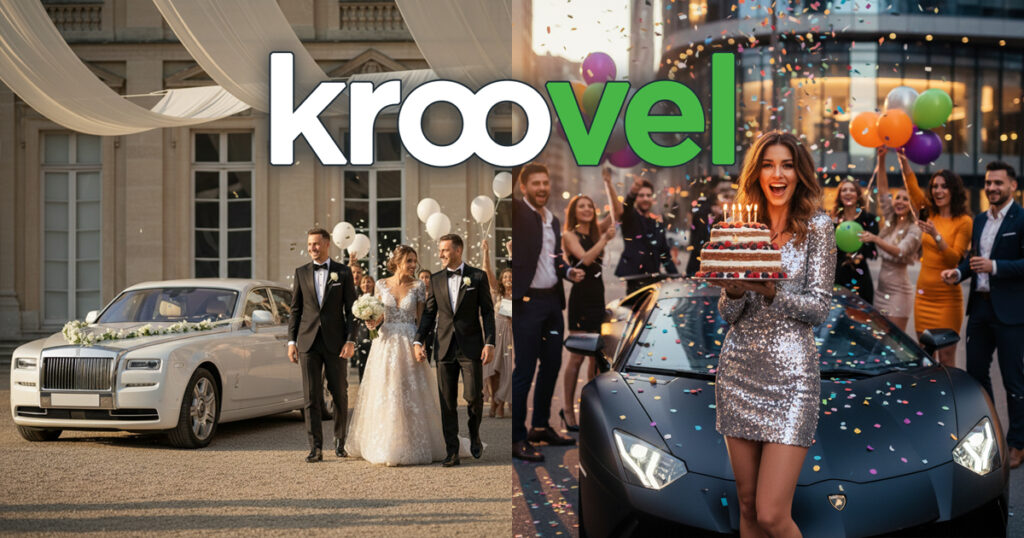Luxury Car Hire for Weddings & Birthdays: Celebrate in Style with Kroovel